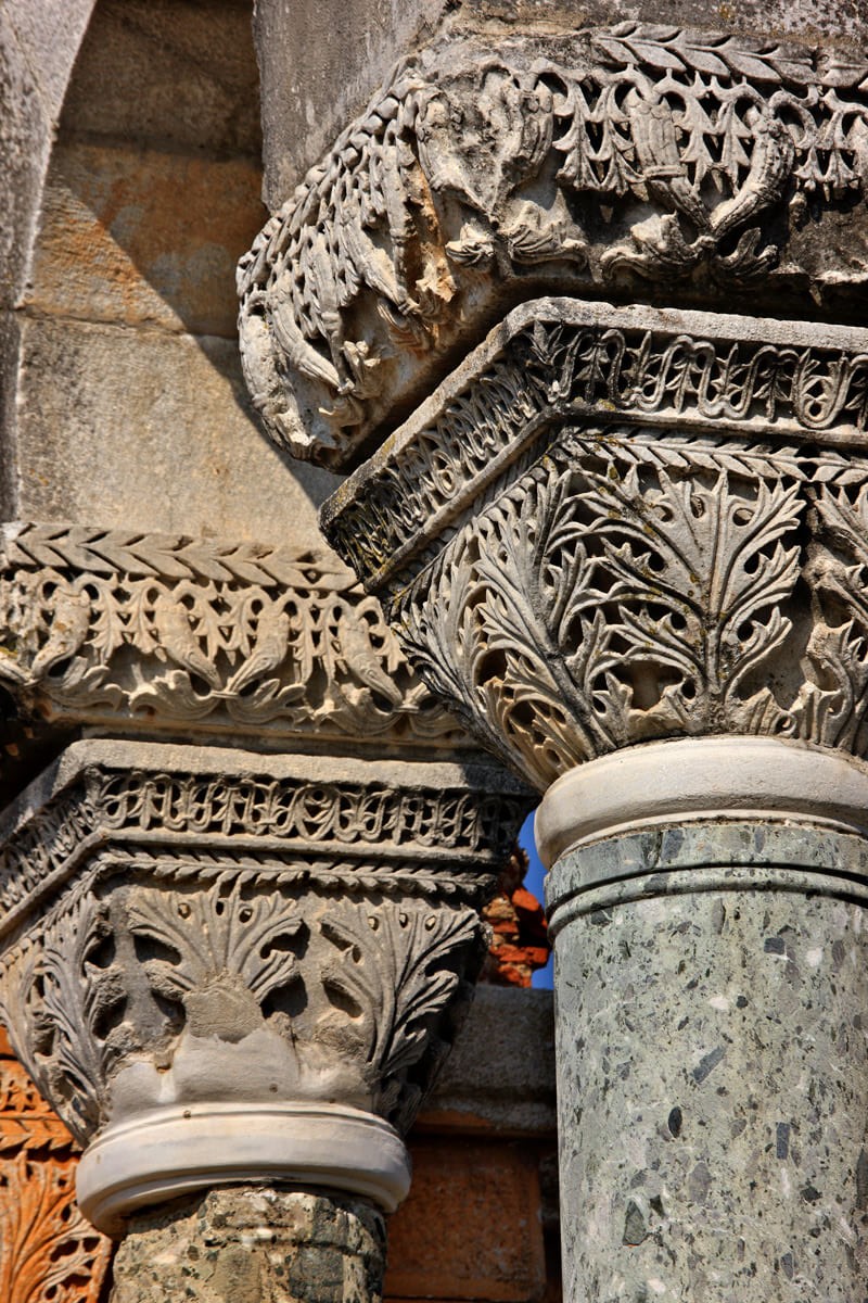 Detail on Basilica B - Photo by Iraklis Milas