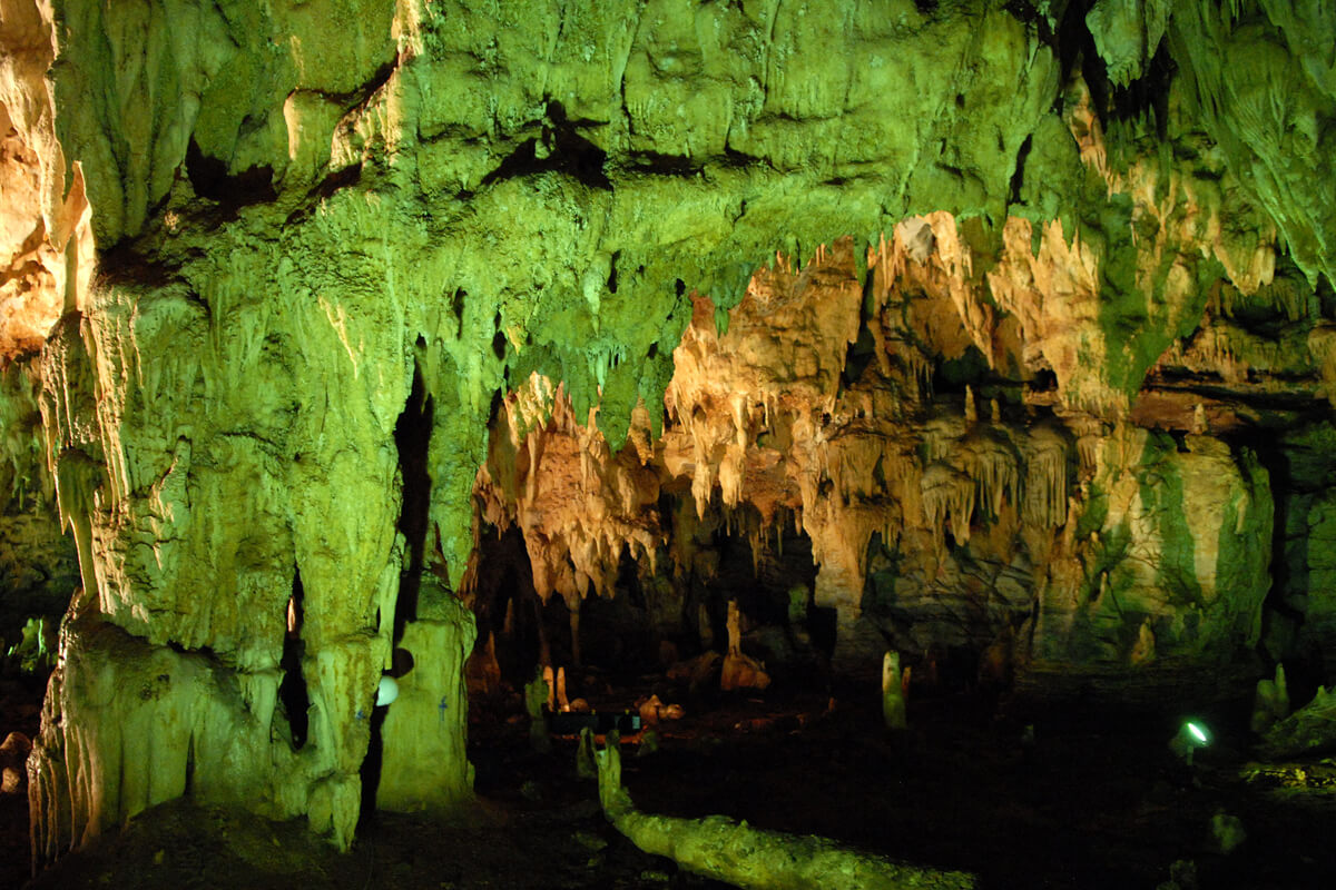 Alistrati cave - Photo from Serres P.E Tourism's Office archive