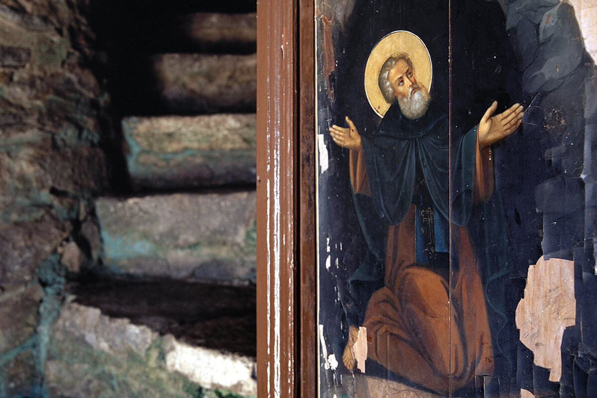 Святой Афон, фотография Стратоса Калафатиса