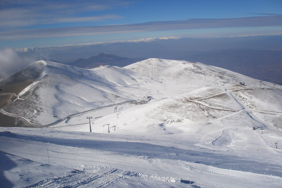 Горно-лыжный центр на горе Фалакро, Фотография из архива РО Драмы