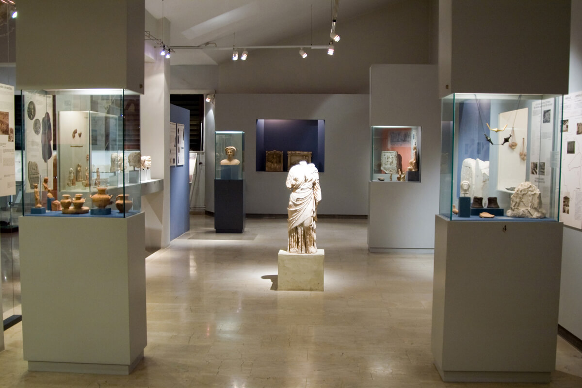 Museum von Amphipolis - Fotoarchiv des Tourismus Amtes von PE Serres