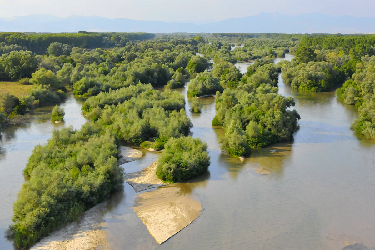 Der Fluss Nestos - Foto von Artware