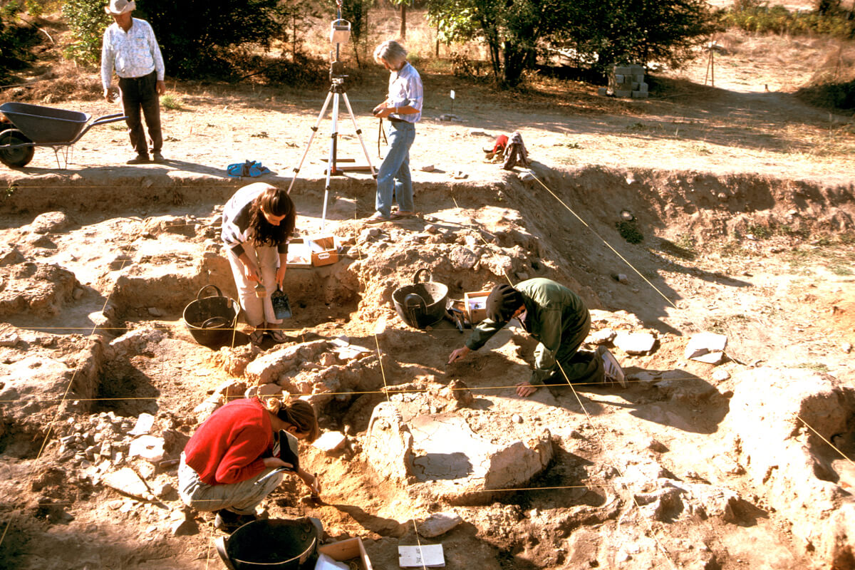 Dikili Tash excavation - Photo by Kavala and Thassos Antiquities office
