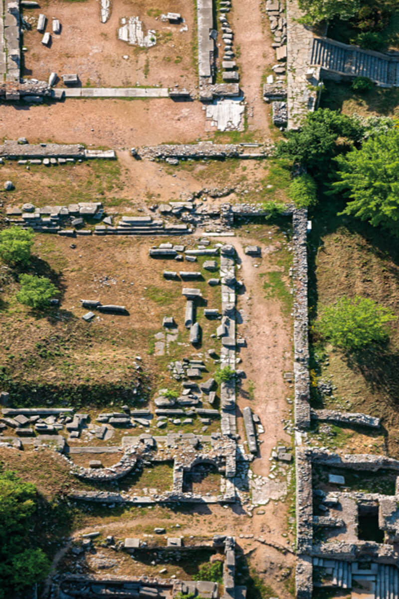 Археологические раскопки в Филиппах. Фото Янниса Джаннелоса.