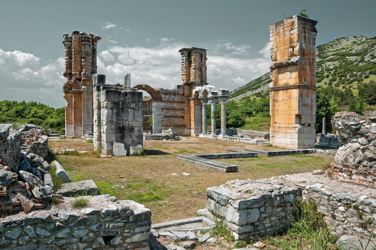 Archaelogical site of Philippi - Photo by Giannis Giannelos